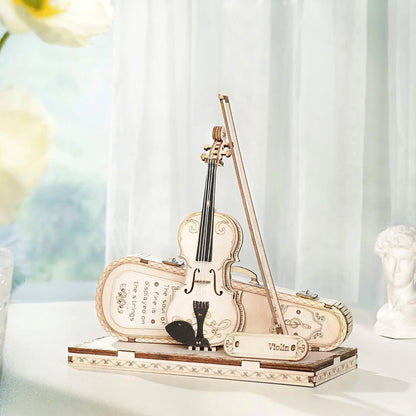 ROKR Violin Capriccio Model 3D Wooden Puzzle TG604K