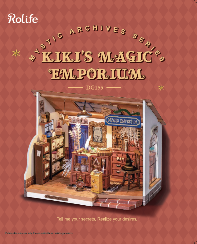 Rolife Kiki's Magic Emporium DG155 | English Manual