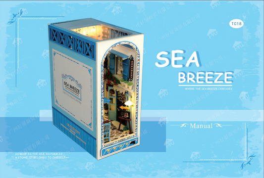 Sea Breeze DIY Book Nook TC18 | English Manual