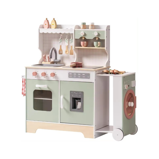 ROBUD Wooden Pretend Play Kitchen Set WG386