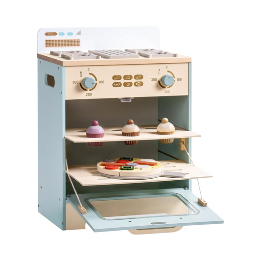 Robud Realistic Wooden Play Oven WCF28