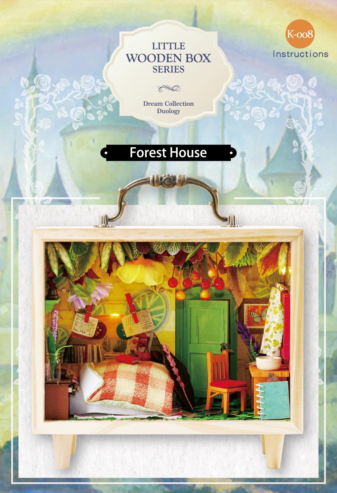 Forest House Little Wooden Box Series K-008 | English Manual