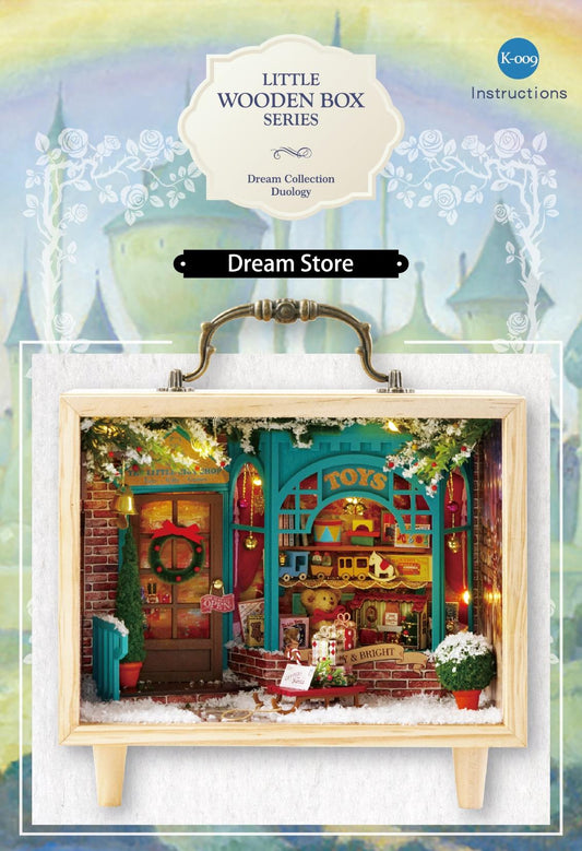 Dream Store Little Wooden Box Series K-009 | English Manual