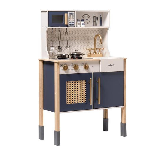 Robud Modern Vintage Pretend Play Kitchen WCF18