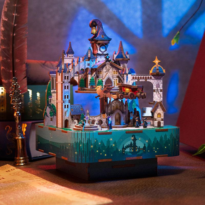 DIY 3D Wooden Puzzle Music Box | Magical Castle - The Emporium