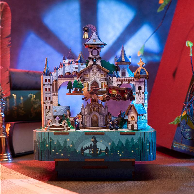 DIY 3D Wooden Puzzle Music Box | Magical Castle - The Emporium