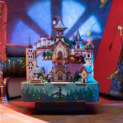 DIY 3D Wooden Puzzle Music Box | Magical Castle - The Emporium