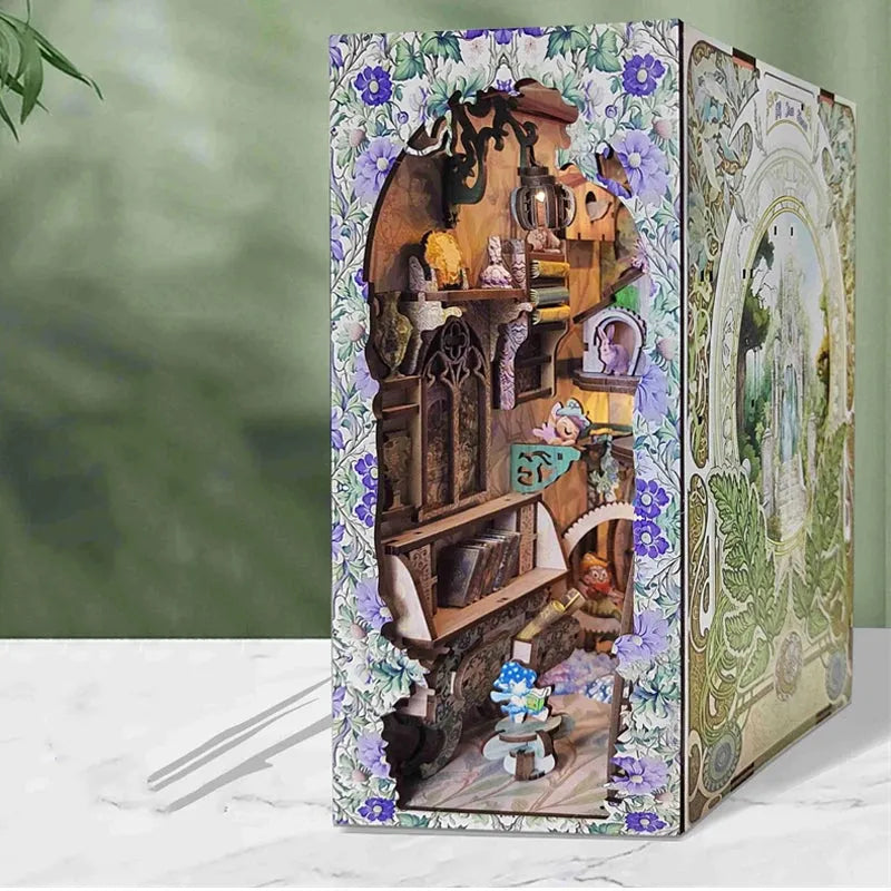 Elf Castle | DIY Book Nook Shelf Insert Kit