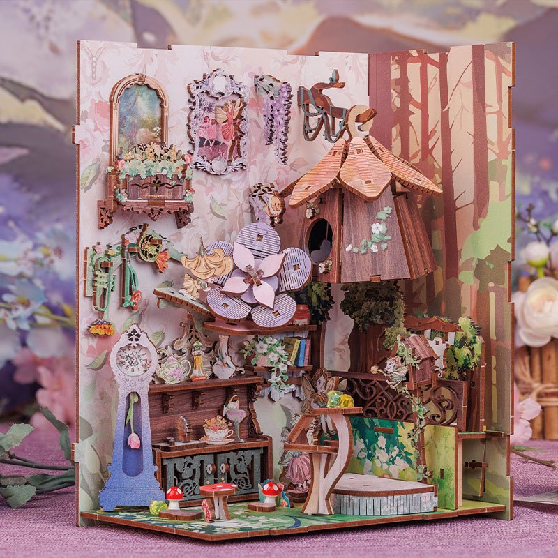 DIY Book Nook Kit | Flower Forest Concert