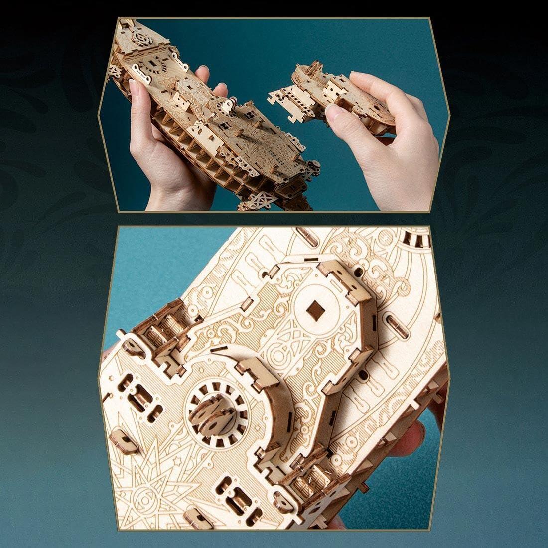 Corsair: Future Steampunk Pirate Ship | 3D Wooden Puzzle - The Emporium