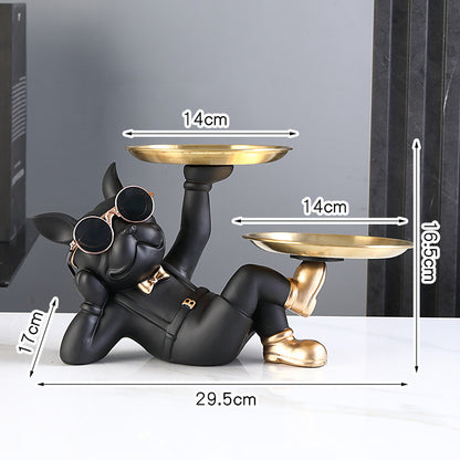 French Bulldog Butler Ornament