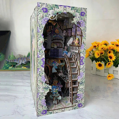 Elf Castle | DIY Book Nook Shelf Insert Kit