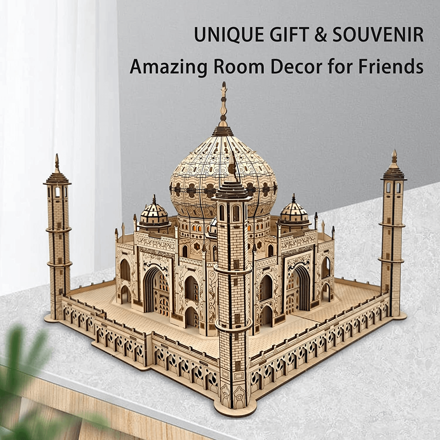 DIY Taj Mahal 3D Wooden Puzzle - The Emporium