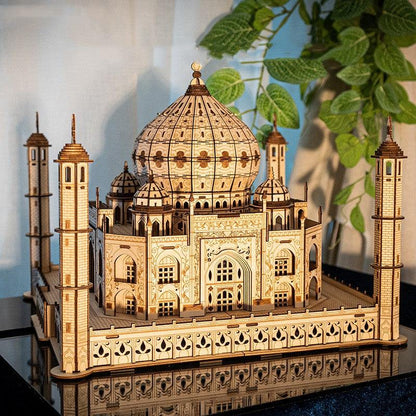 DIY Taj Mahal 3D Wooden Puzzle - The Emporium