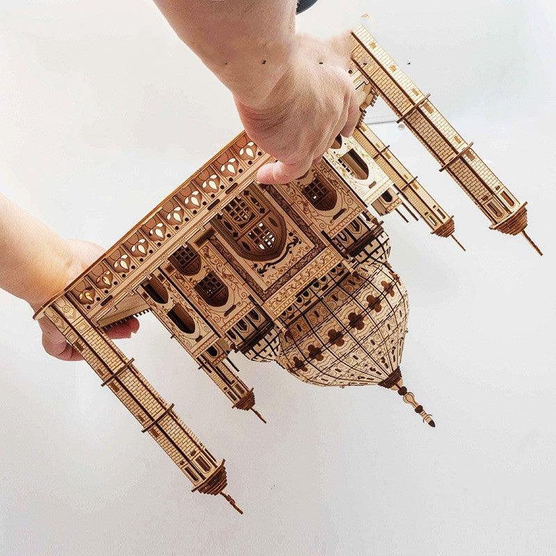 DIY Taj Mahal 3D Wooden Puzzle - The Emporium