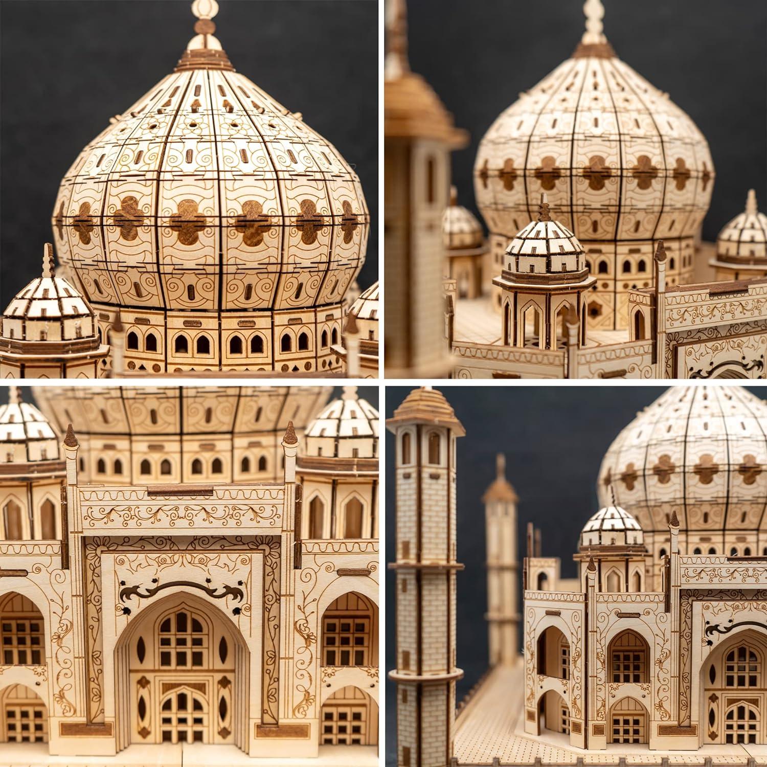 DIY Taj Mahal 3D Wooden Puzzle - The Emporium