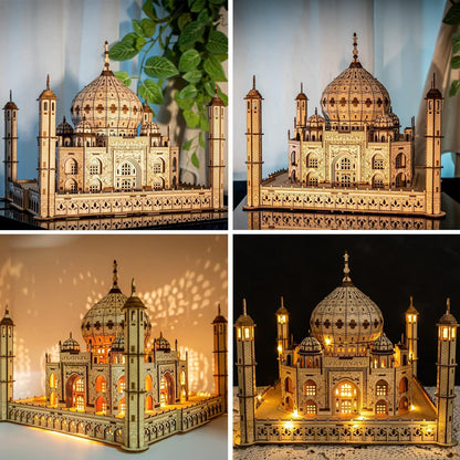 DIY Taj Mahal 3D Wooden Puzzle - The Emporium