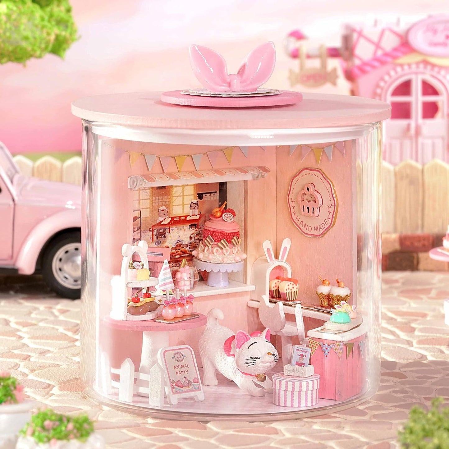 Dream Bottle Series DIY House Miniature Kit | Kitten's Cake House - The Emporium