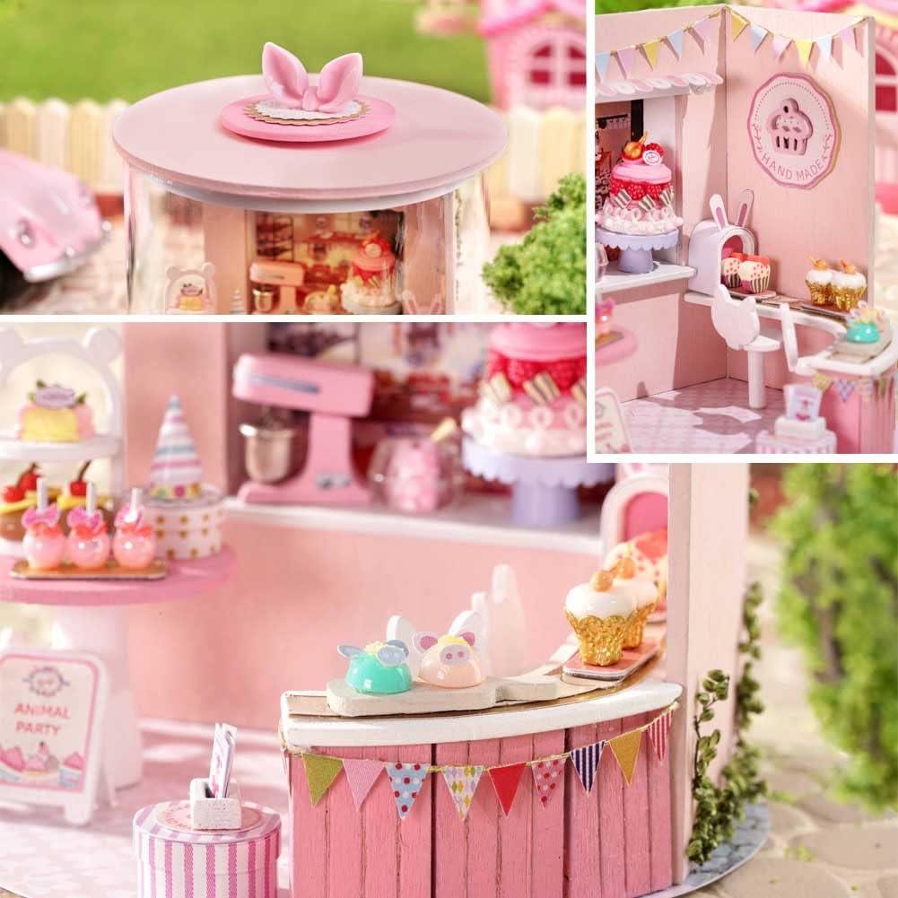 Dream Bottle Series DIY House Miniature Kit | Kitten's Cake House - The Emporium