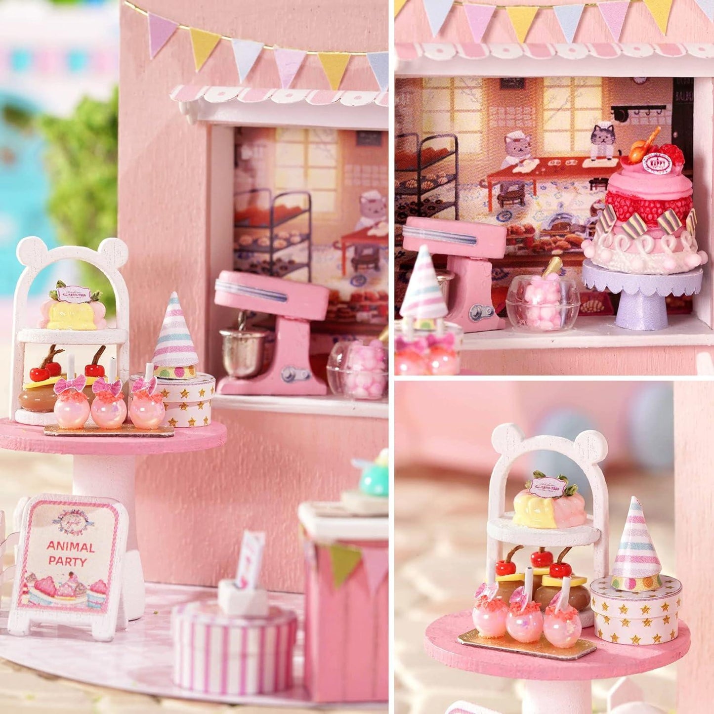 Dream Bottle Series DIY House Miniature Kit | Kitten's Cake House - The Emporium