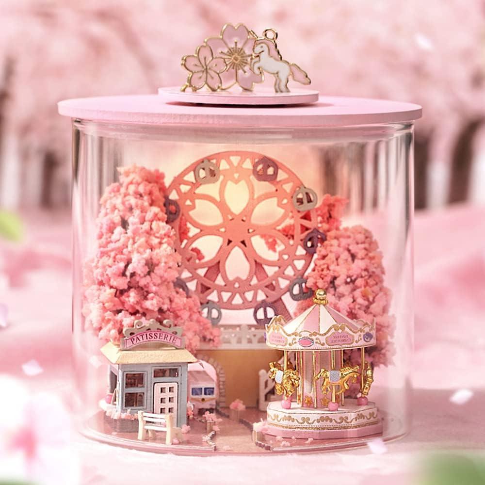 Dream Bottle Series DIY House Miniature Kit | Sakura Scenery - The Emporium