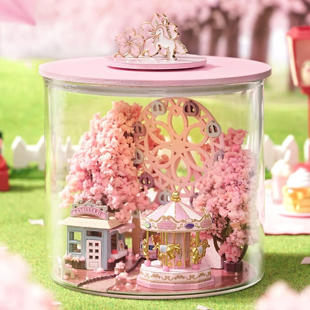 Dream Bottle Series DIY House Miniature Kit | Sakura Scenery - The Emporium