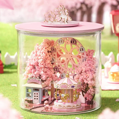 Dream Bottle Series DIY House Miniature Kit | Sakura Scenery - The Emporium