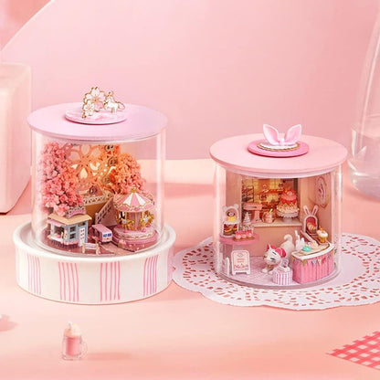 Dream Bottle Series DIY House Miniature Kit | Sakura Scenery - The Emporium