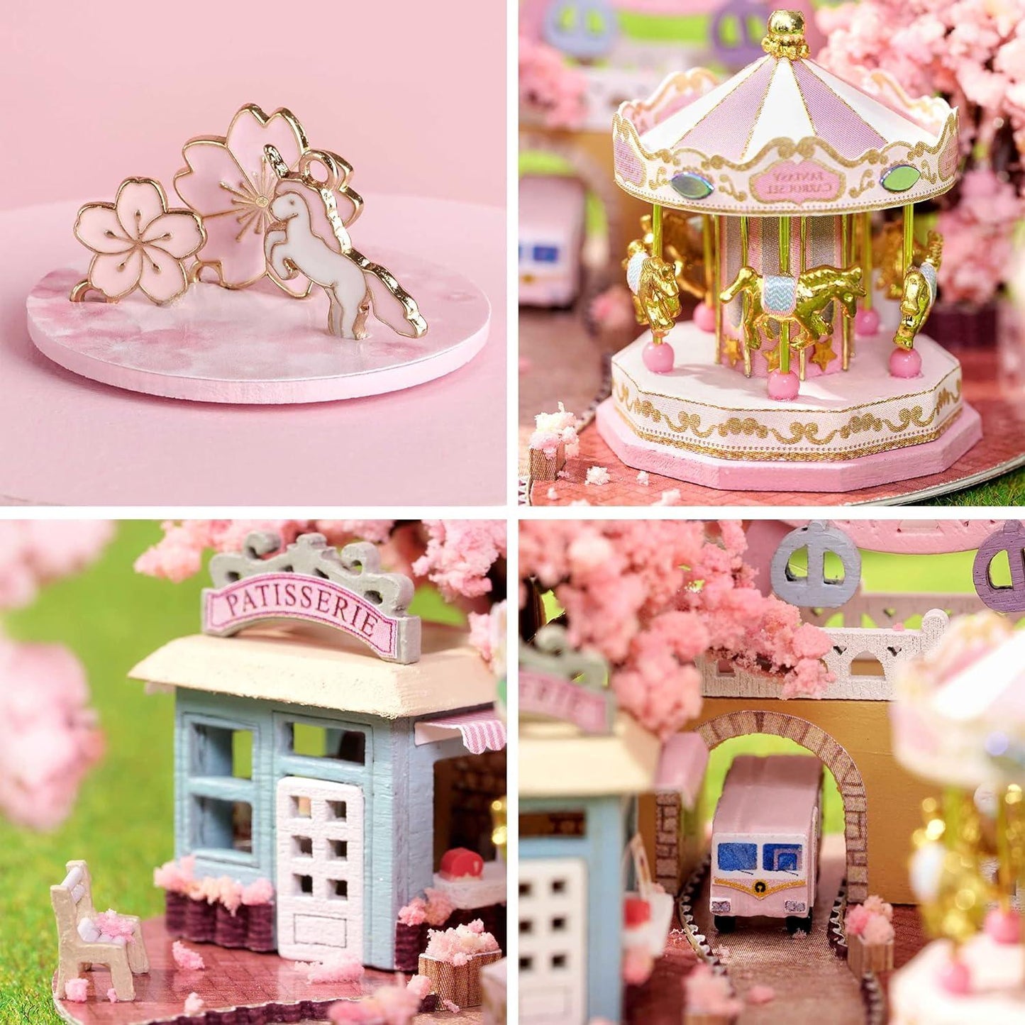 Dream Bottle Series DIY House Miniature Kit | Sakura Scenery - The Emporium