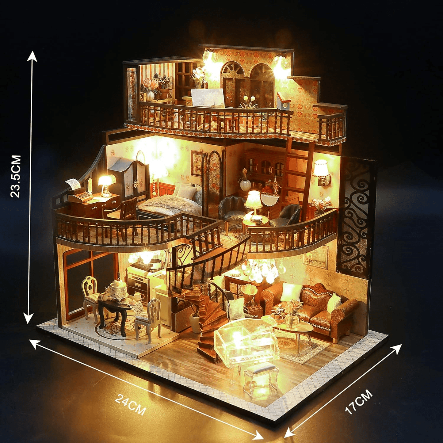 Dream Building Pavilion | DIY Miniature House Kit - The Emporium