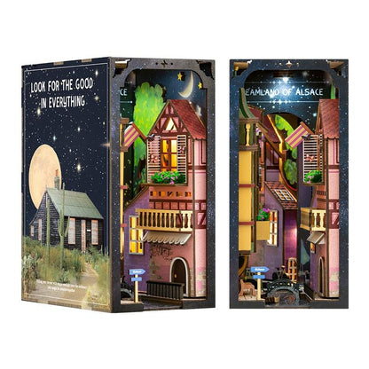 Dreamland of Alsace | DIY Book Nook Shelf Insert Kit - The Emporium