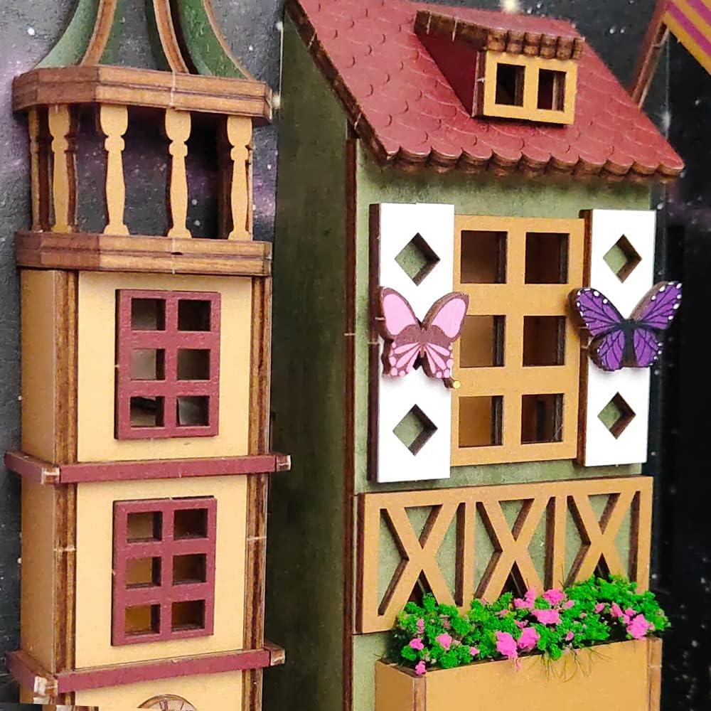 Dreamland of Alsace | DIY Book Nook Shelf Insert Kit - The Emporium