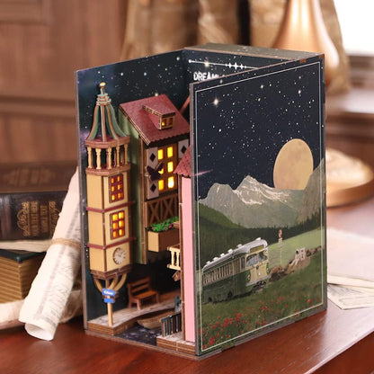 Dreamland of Alsace | DIY Book Nook Shelf Insert Kit - The Emporium