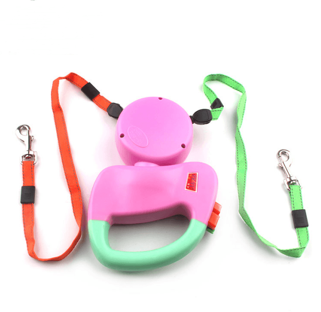 Dual Retractable Dog Leash - The Emporium