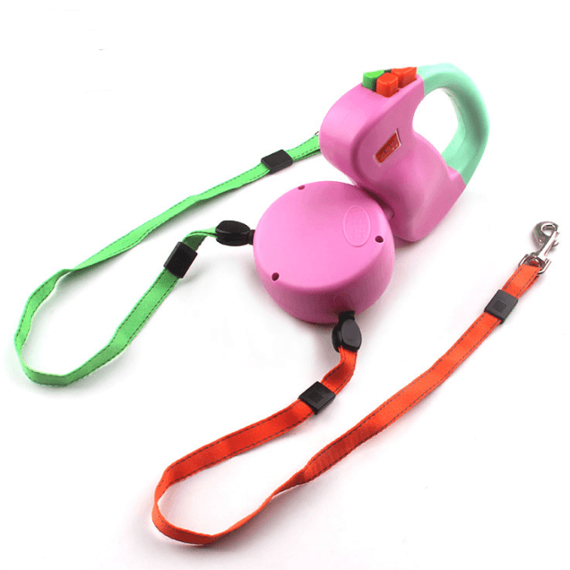 Dual Retractable Dog Leash - The Emporium