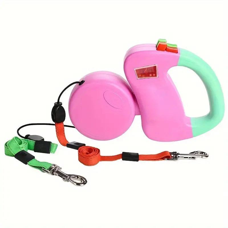 Dual Retractable Dog Leash - The Emporium