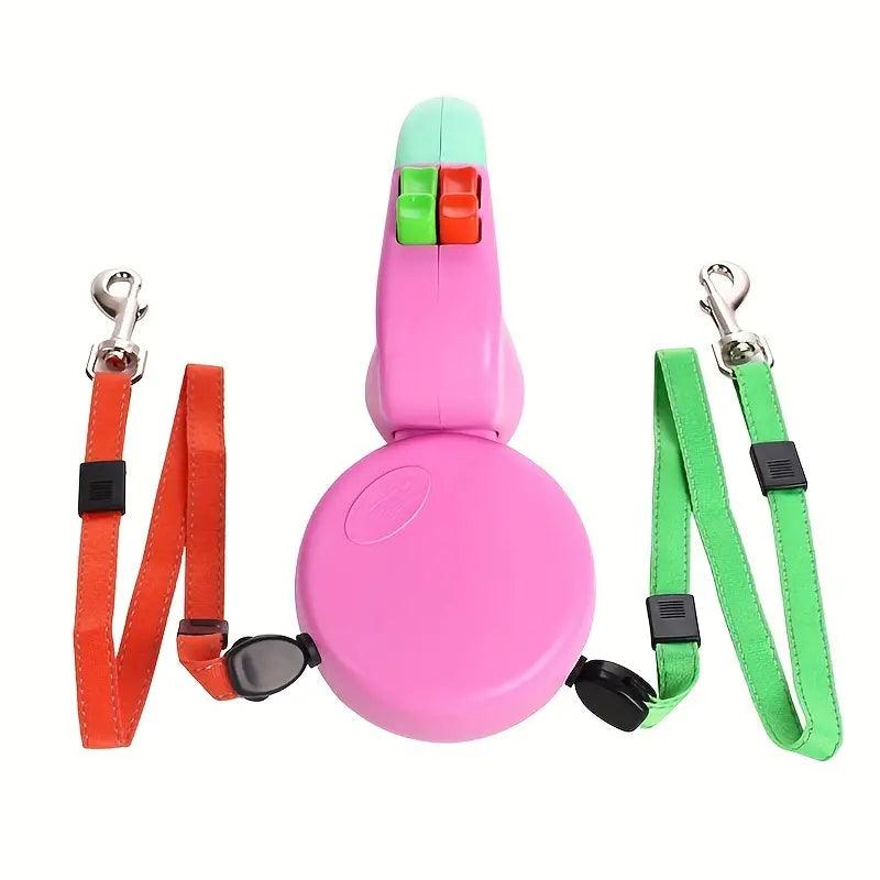 Dual Retractable Dog Leash - The Emporium