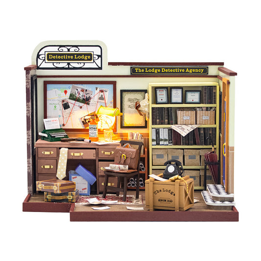 Rocky Detective Agency | DIY Miniature House Kit