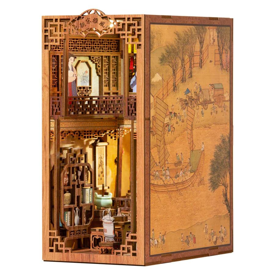 Elegant Song Dynasty DIY Book Nook Shelf Insert Kit - The Emporium