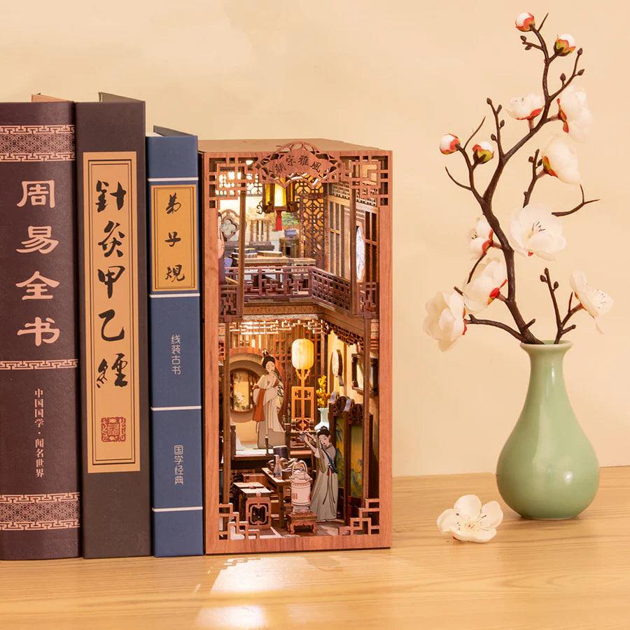 Elegant Song Dynasty DIY Book Nook Shelf Insert Kit - The Emporium