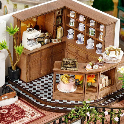 Forest Teashop | DIY Miniature House Kit - The Emporium