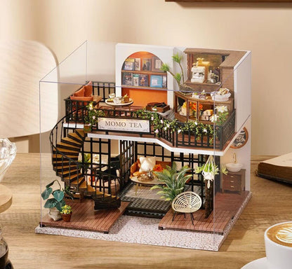 Forest Teashop | DIY Miniature House Kit - The Emporium