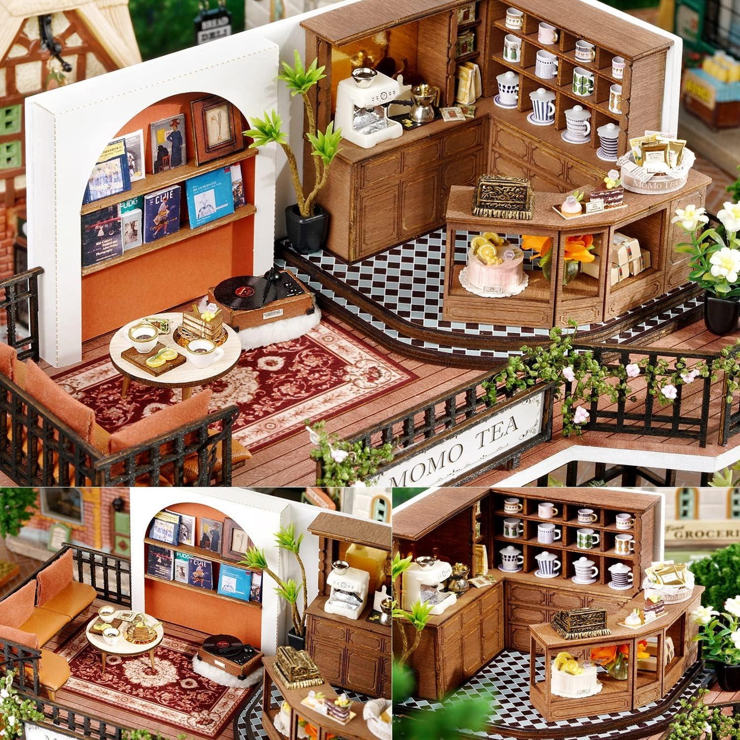 Forest Teashop | DIY Miniature House Kit - The Emporium