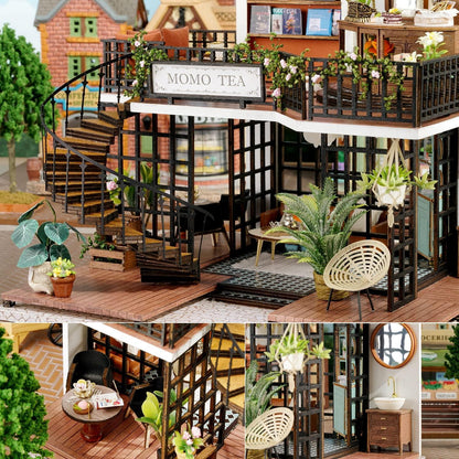 Forest Teashop | DIY Miniature House Kit - The Emporium