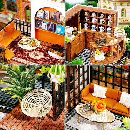 Forest Teashop | DIY Miniature House Kit - The Emporium