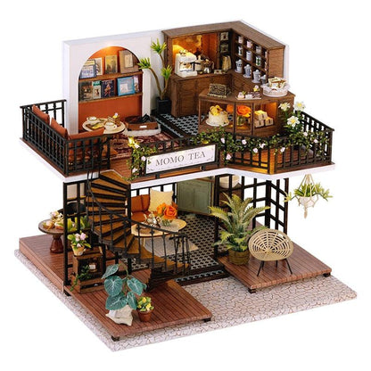 Forest Teashop | DIY Miniature House Kit - The Emporium