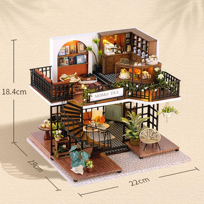 Forest Teashop | DIY Miniature House Kit - The Emporium