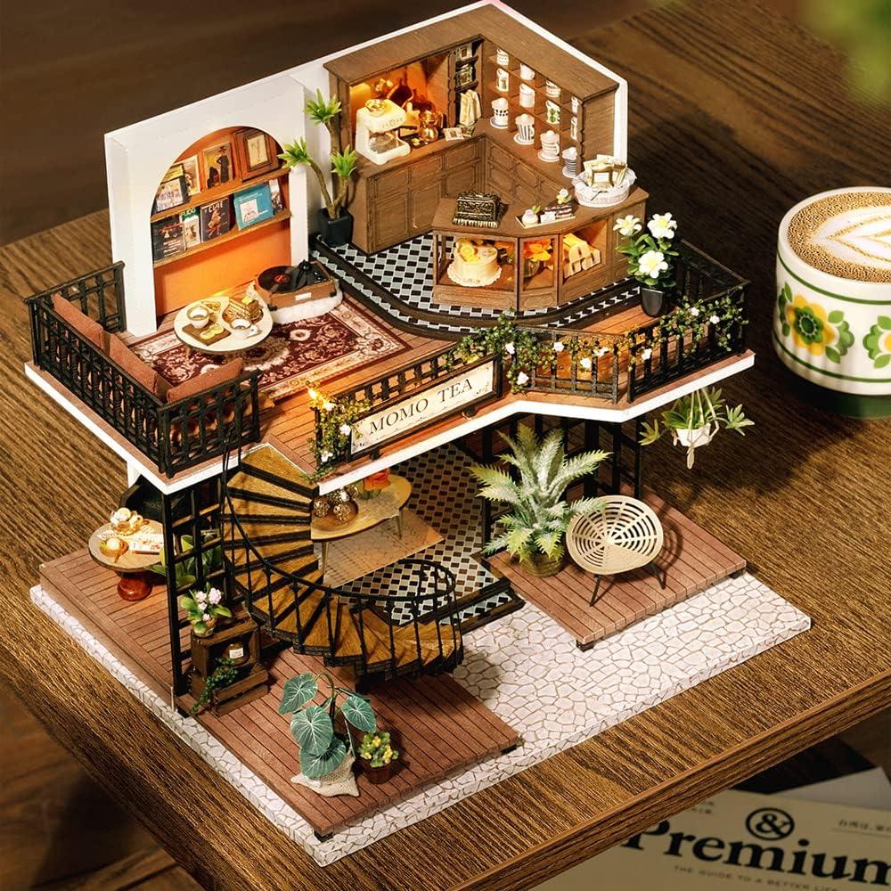 Forest Teashop | DIY Miniature House Kit - The Emporium