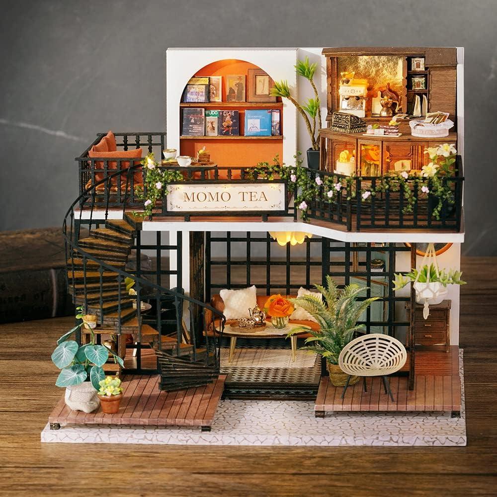 Forest Teashop | DIY Miniature House Kit - The Emporium