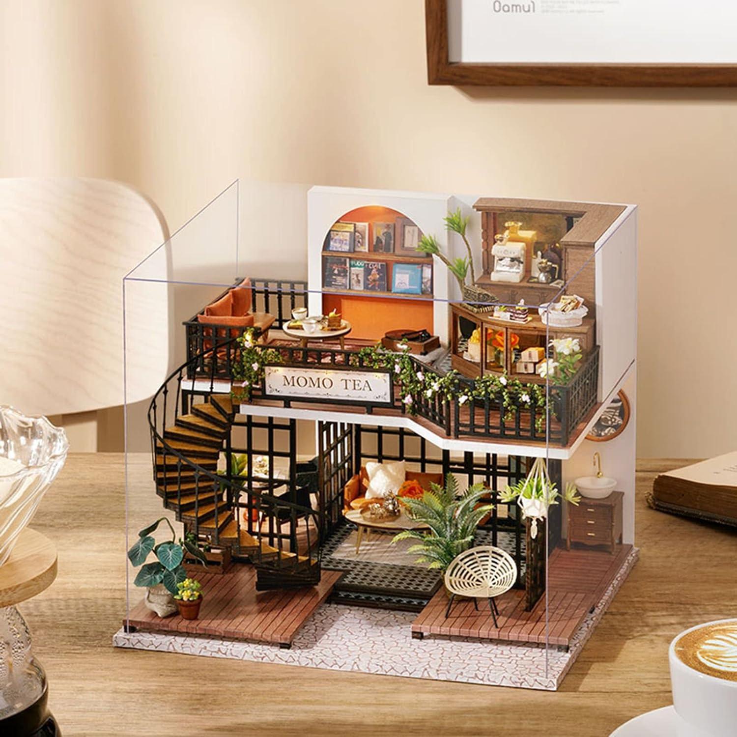 Forest Teashop | DIY Miniature House Kit - The Emporium